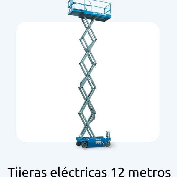 Tijeras elevadoras 12 metros